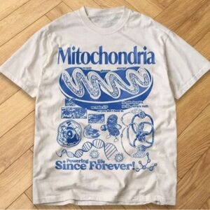 Blue Graphic Men's T-Shirt